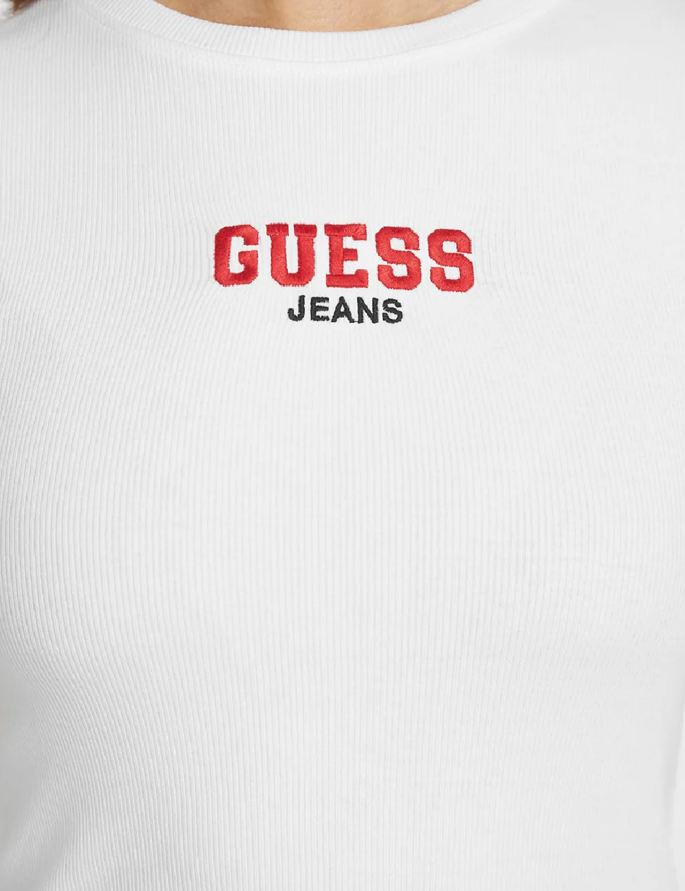 Tricou Guess, alb - 1 | YEO
