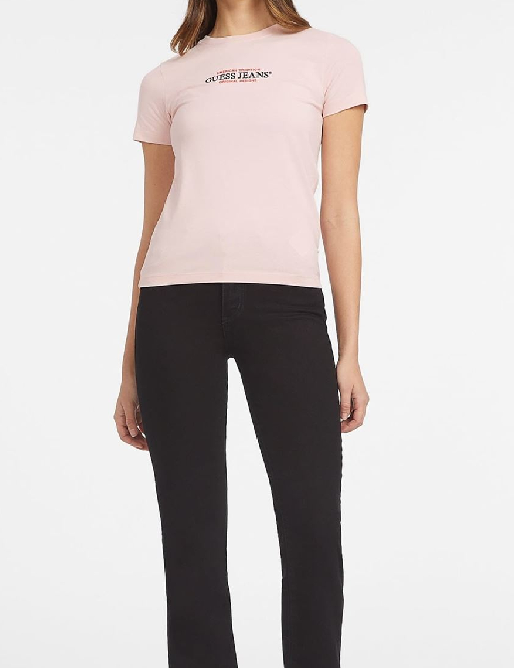 Tricou Guess, roz - 1 | YEO