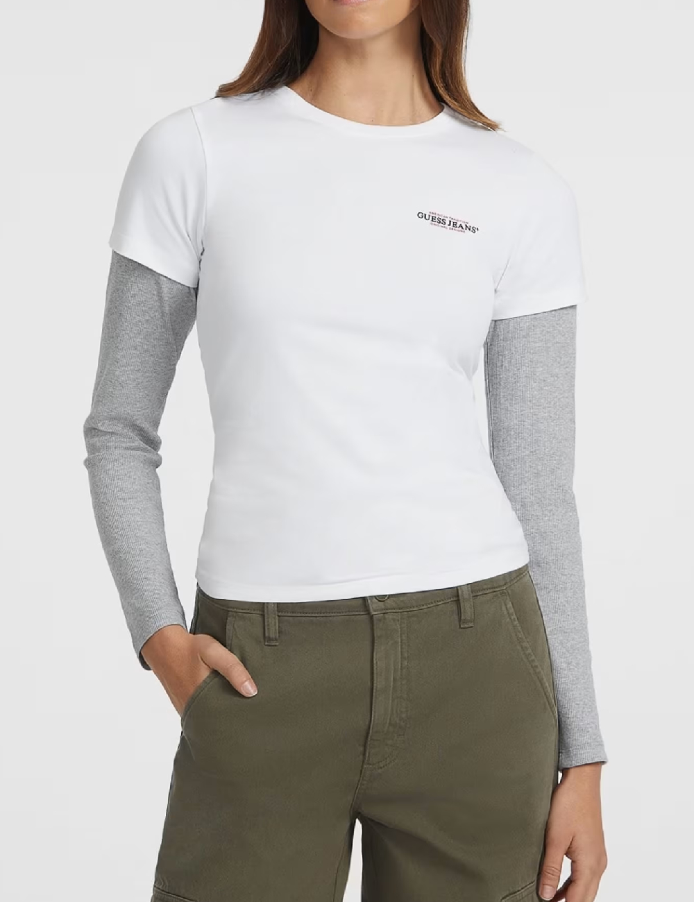 Tricou Guess, alb