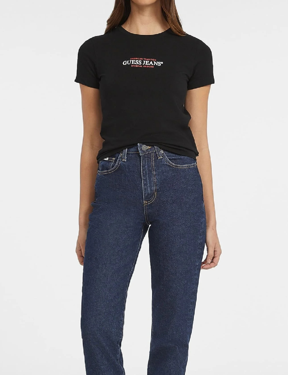 Tricou Guess, negru - 1 | YEO