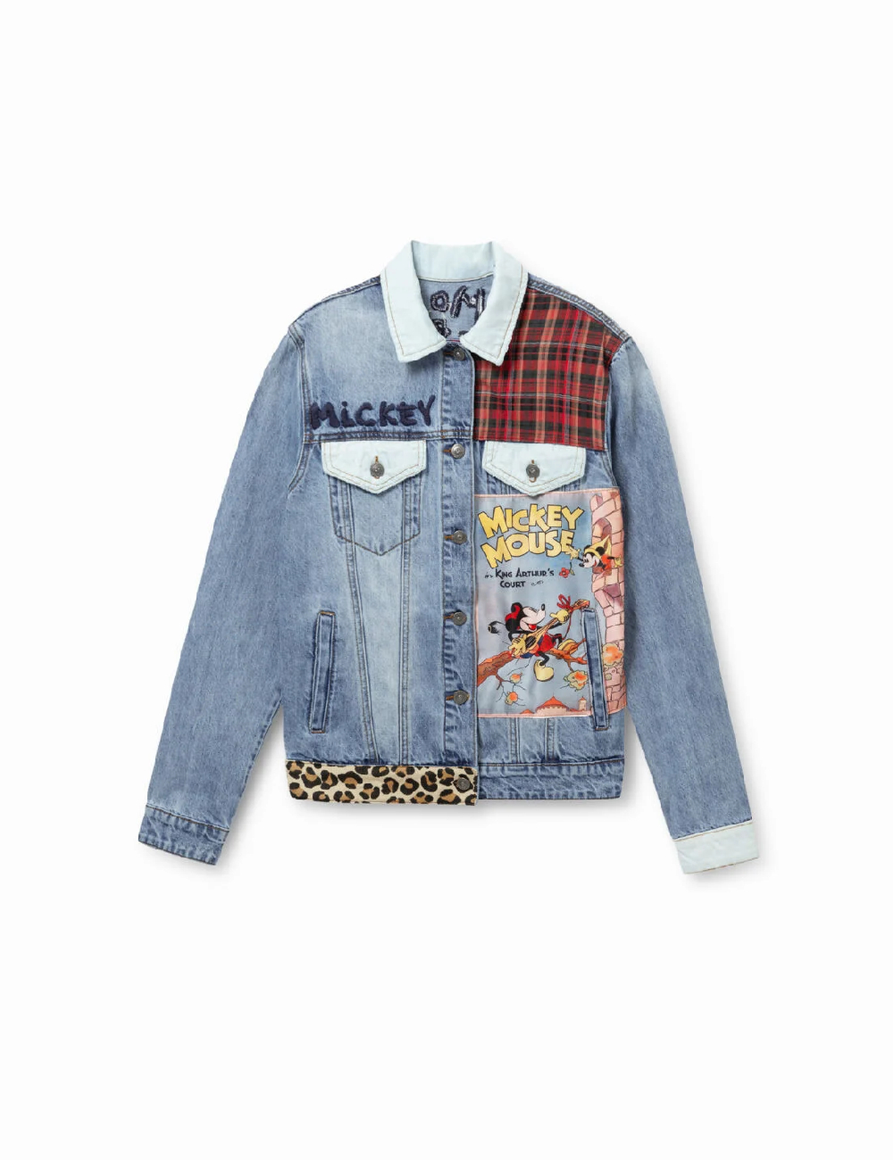 Jacheta Desigual, albastru - 1 | YEO
