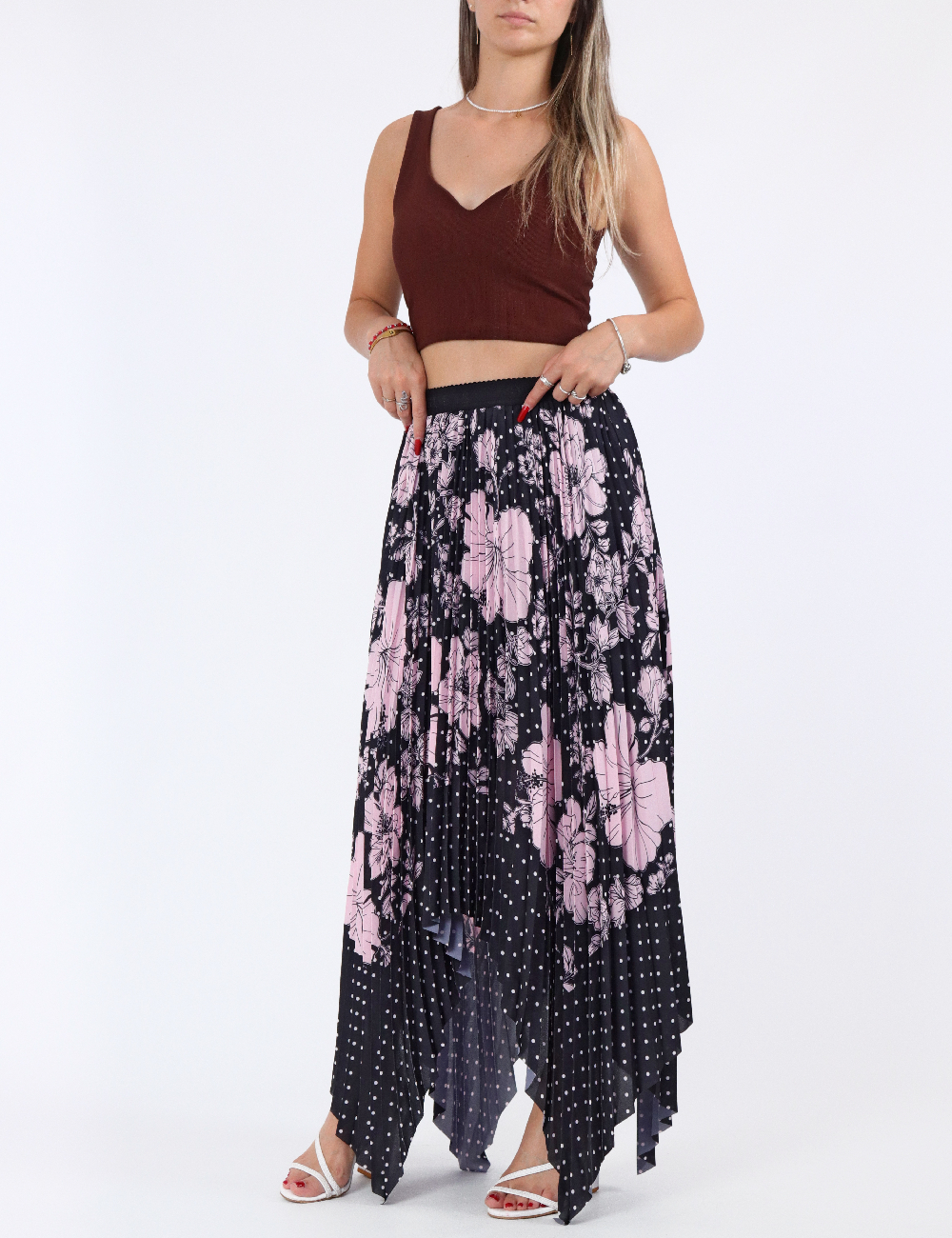 Fusta Guess, negru - 1 | YEO