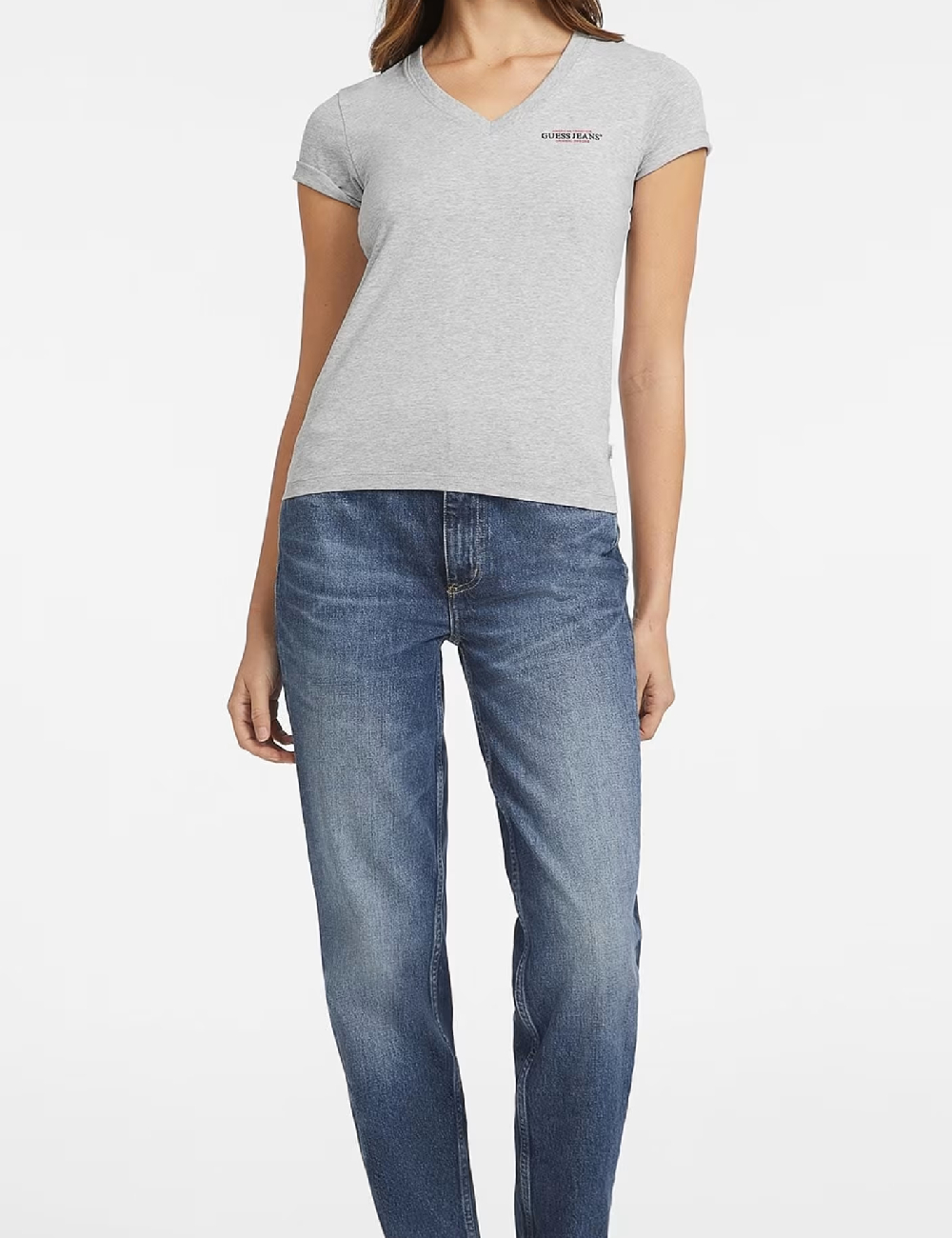 Tricou Guess, gri - 1 | YEO