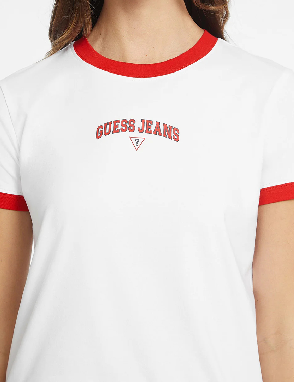Tricou Guess, alb - 1 | YEO