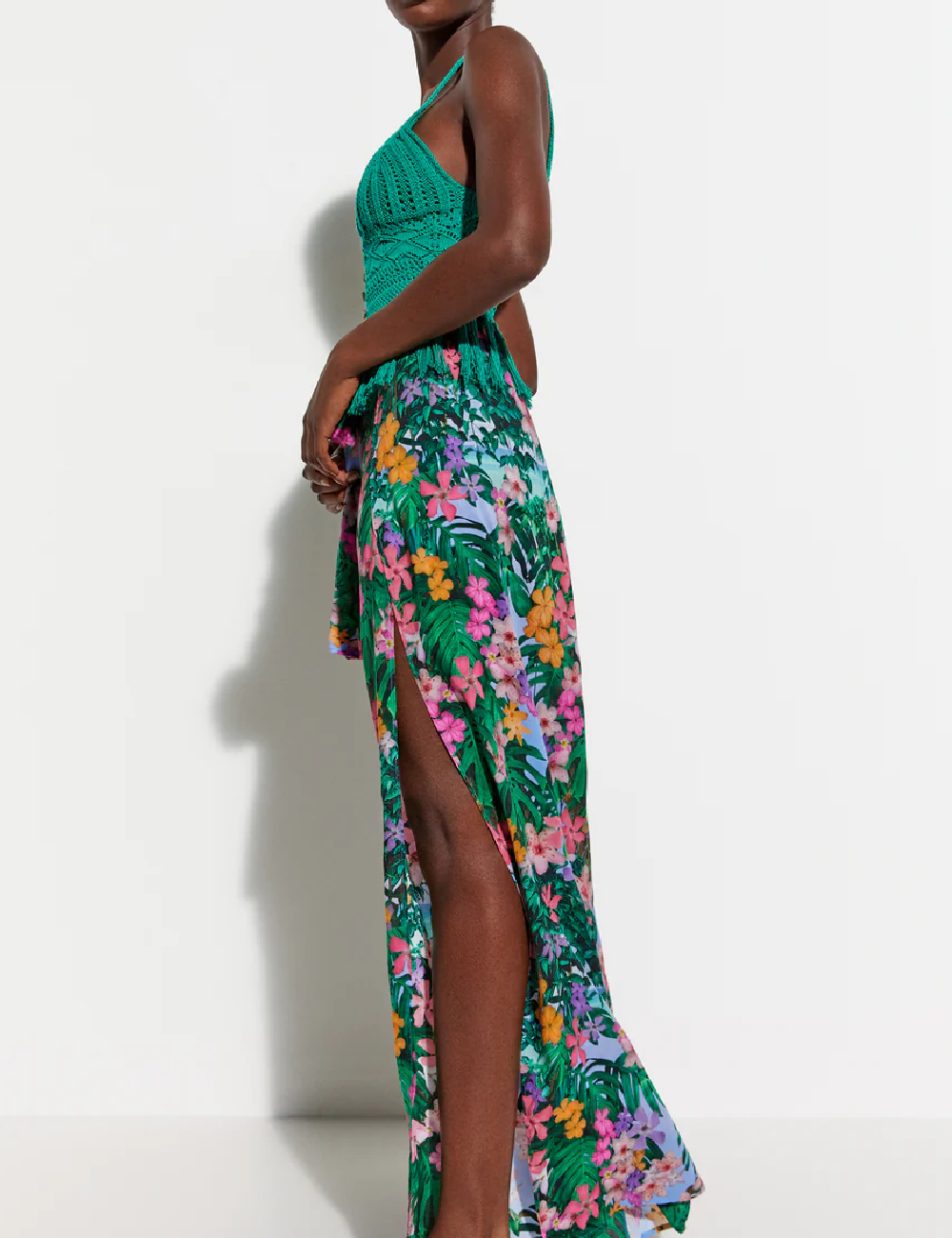 Pantaloni Desigual, floral print - 1 | YEO