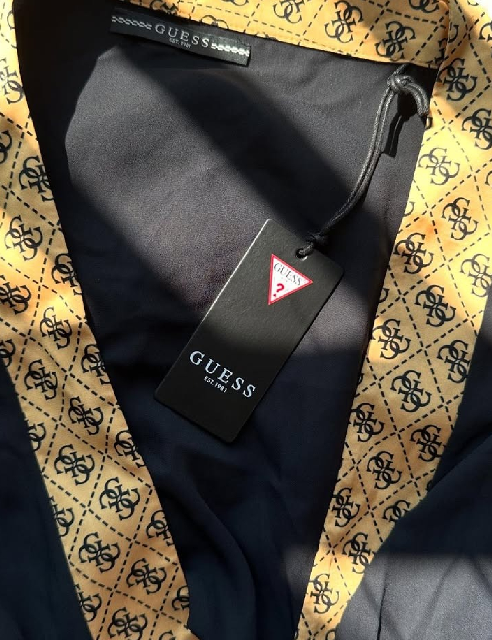 Kimono Guess, negru - 1 | YEO