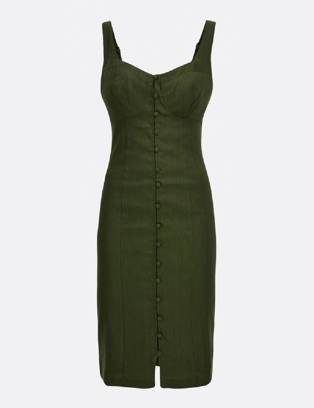 Rochie scurta Guess, verde