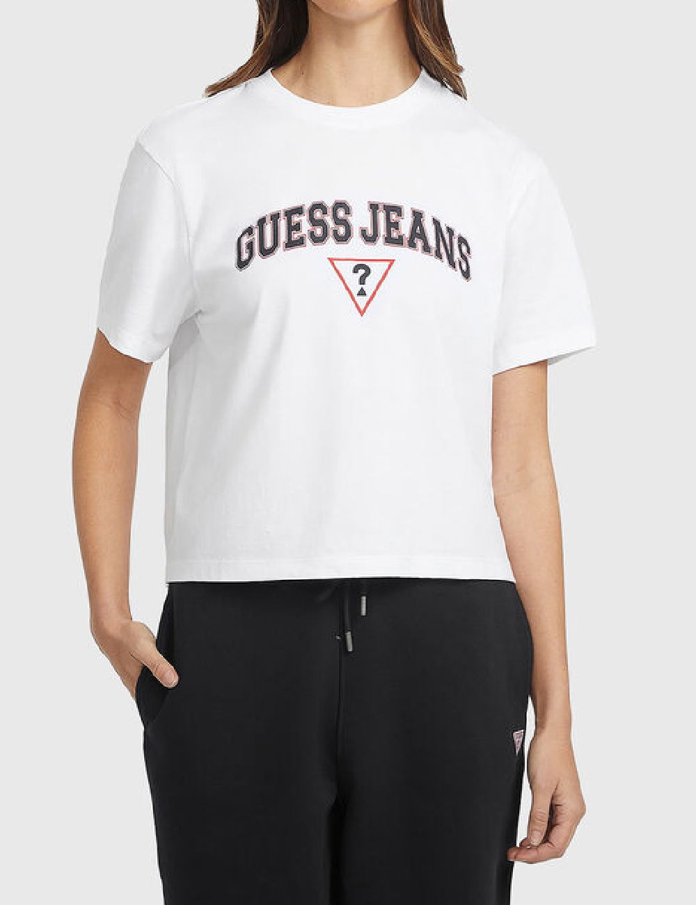Tricou Guess, alb - 1 | YEO