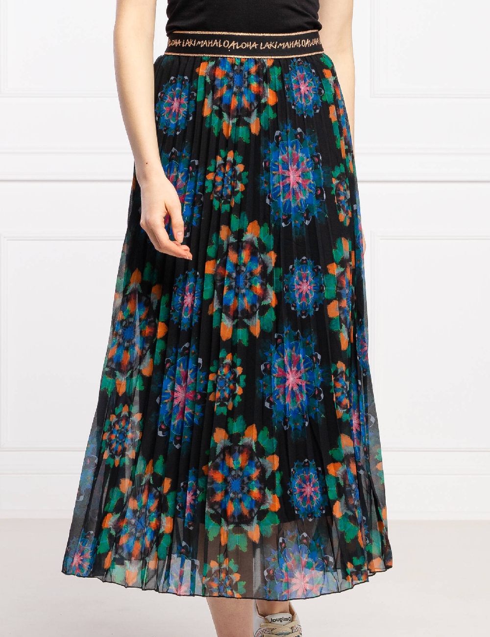 Fusta Desigual, negru - 1 | YEO