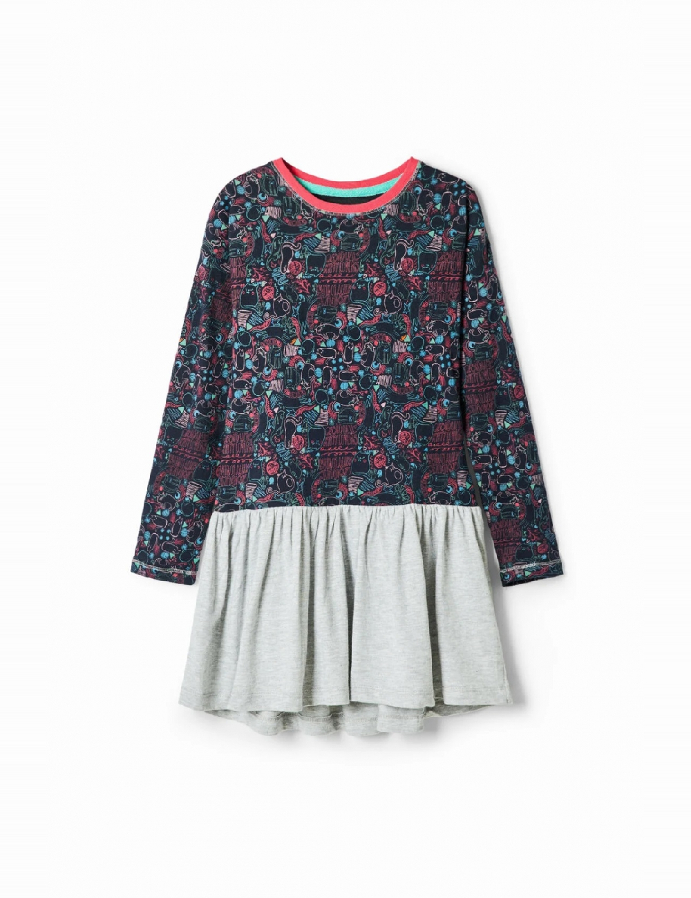 Rochie Desigual, mix culori