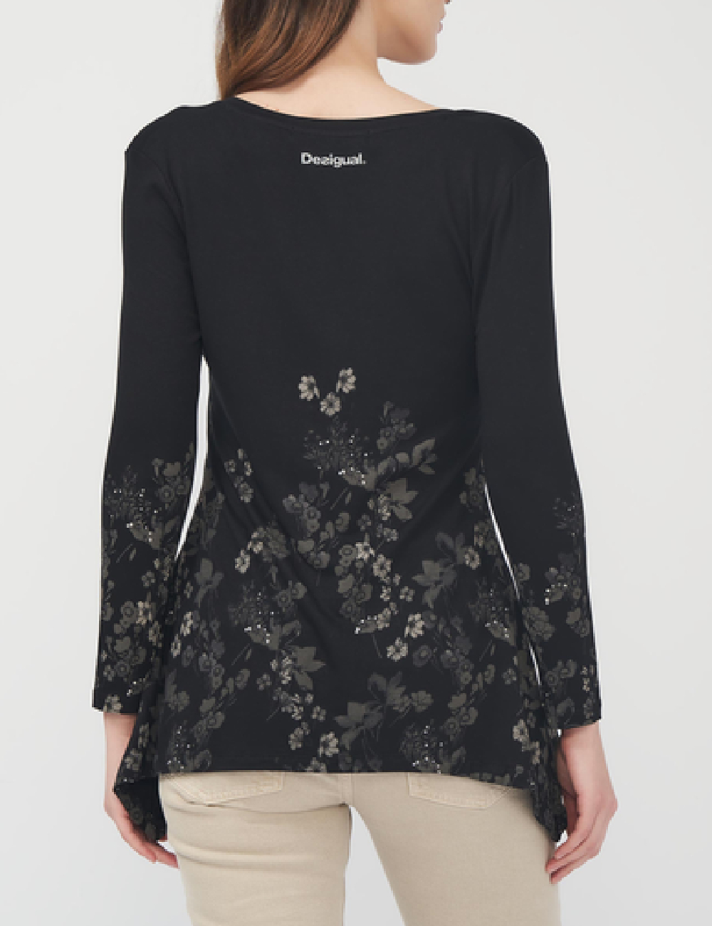 Bluza Desigual, negru - 1 | YEO