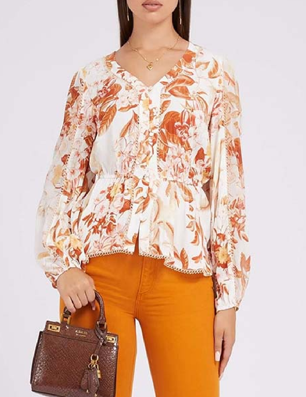 Bluza Guess, maro - 1 | YEO