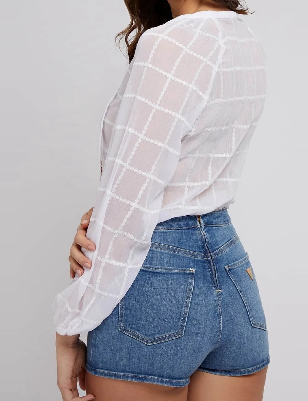 Bluza Guess, alb - 1 | YEO