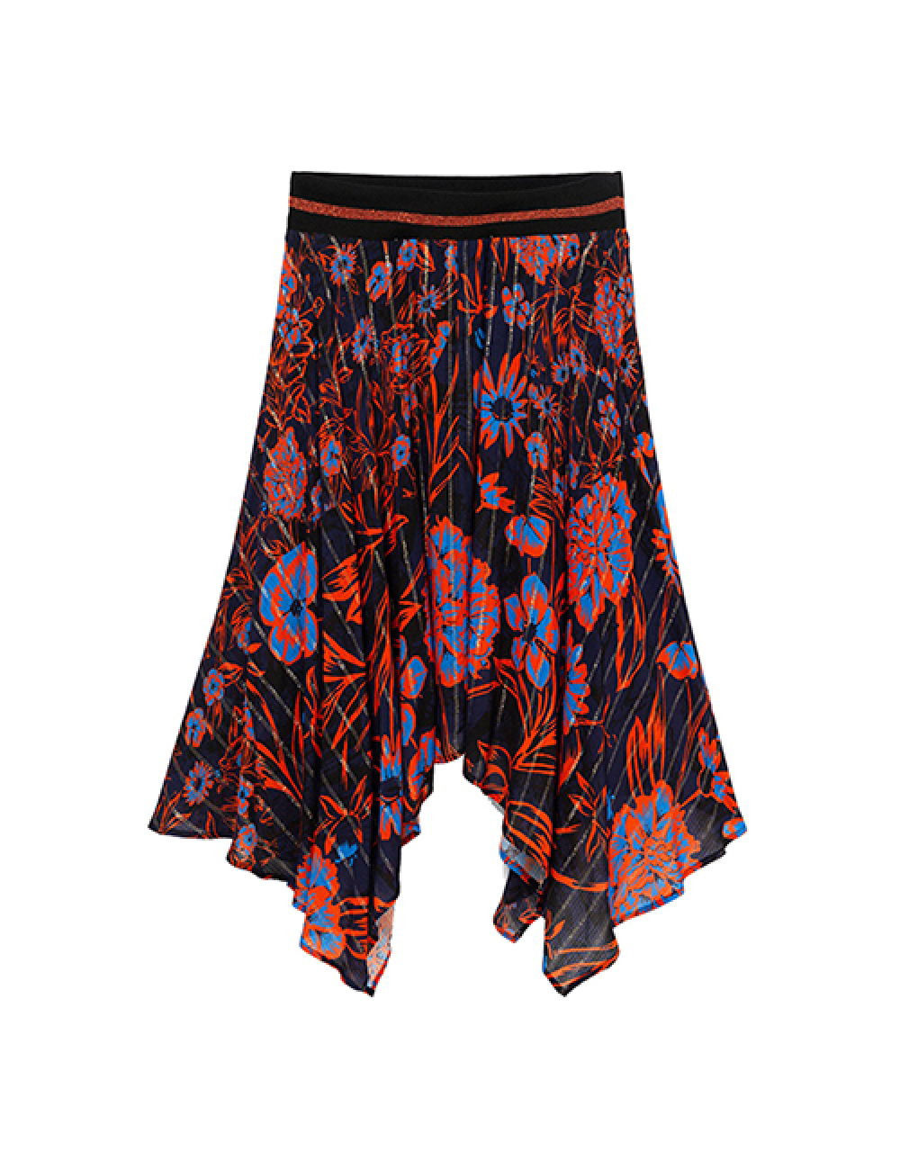 Fusta Desigual, mix culori - 1 | YEO