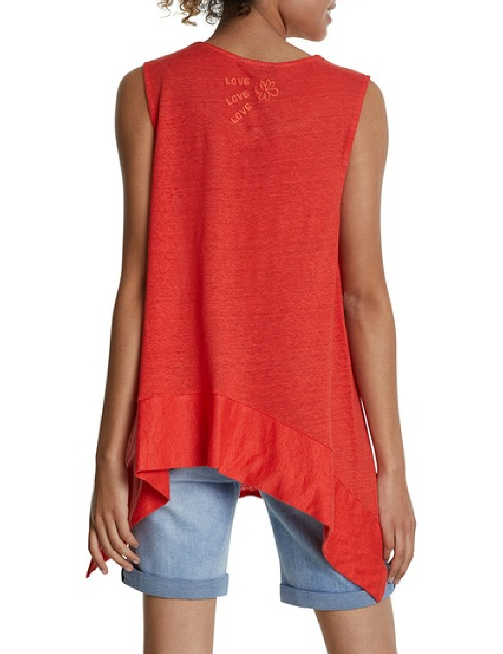 Bluza Desigual, rosu - 1 | YEO