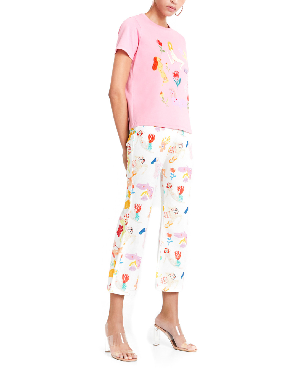 Tricou Desigual, roz - 1 | YEO