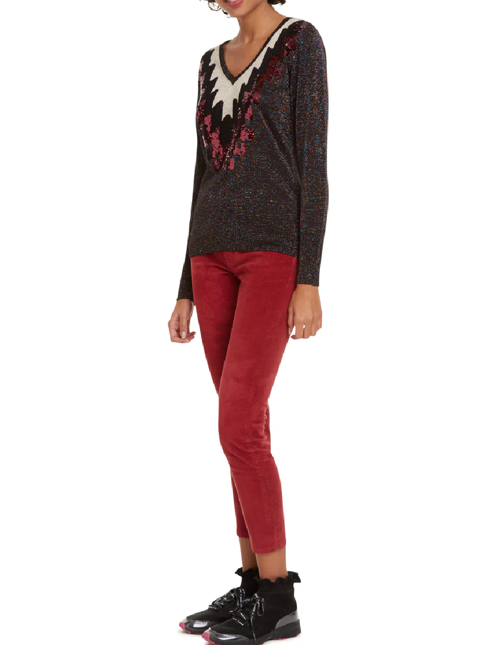Bluza Desigual, mix culori - 1 | YEO