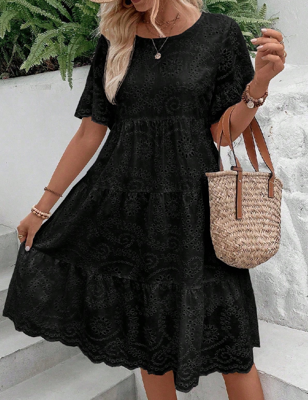 Rochie medie SHEIN, negru