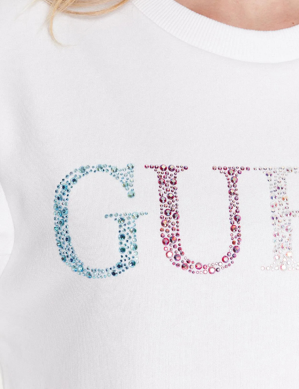 Bluza Guess, alb - 1 | YEO