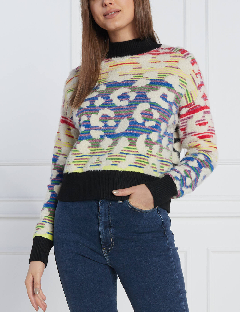 Pulover Desigual, mix culori - 1 | YEO
