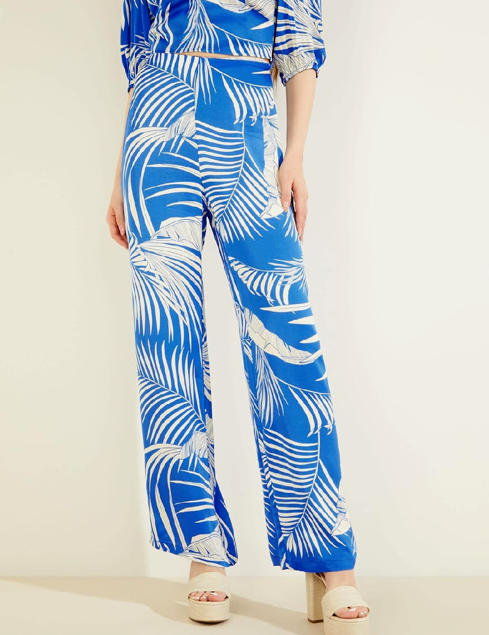Pantaloni Guess, albastru - 1 | YEO