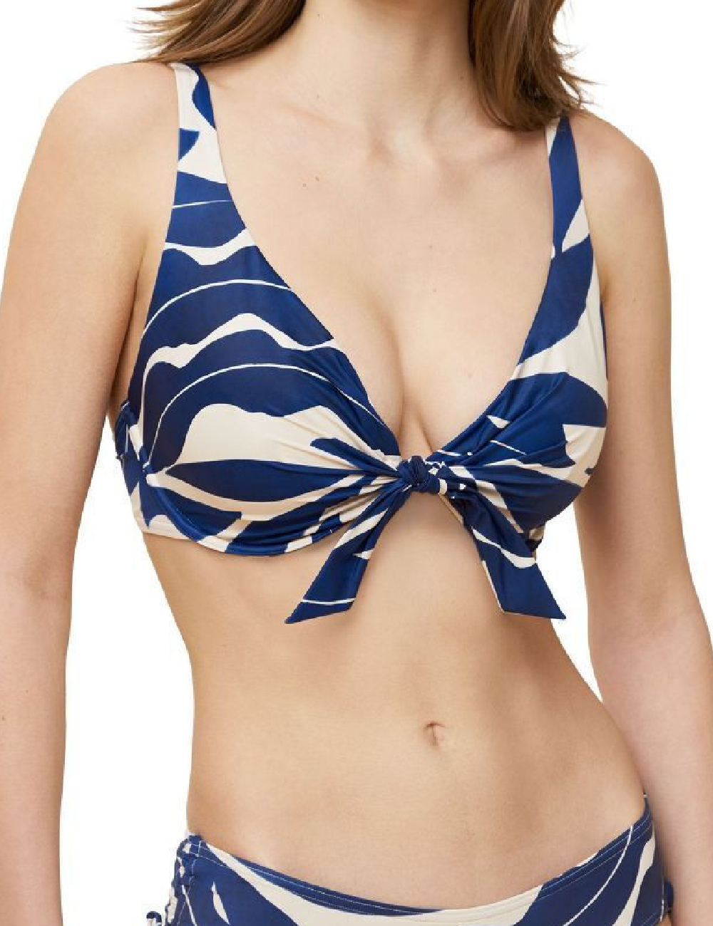 Sutien de baie Triumph, bleumarin