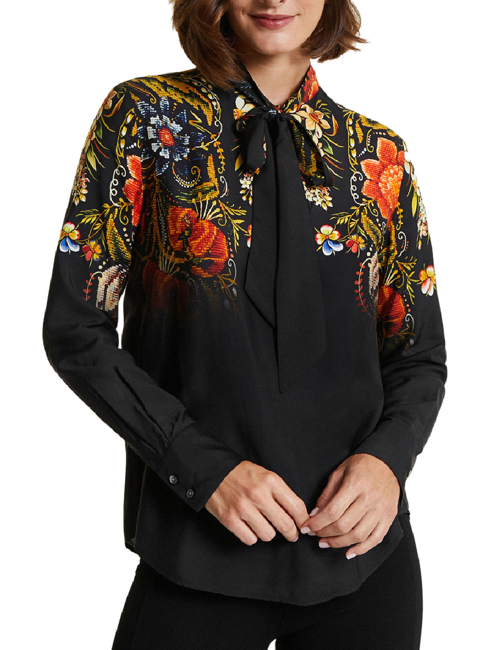 Camasa Desigual, negru