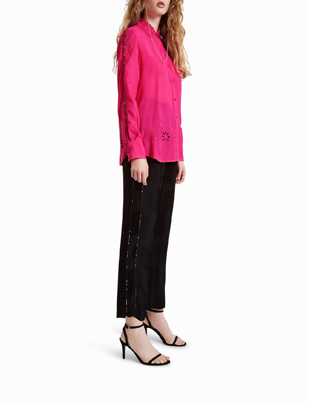 Camasa Desigual, roz - 1 | YEO