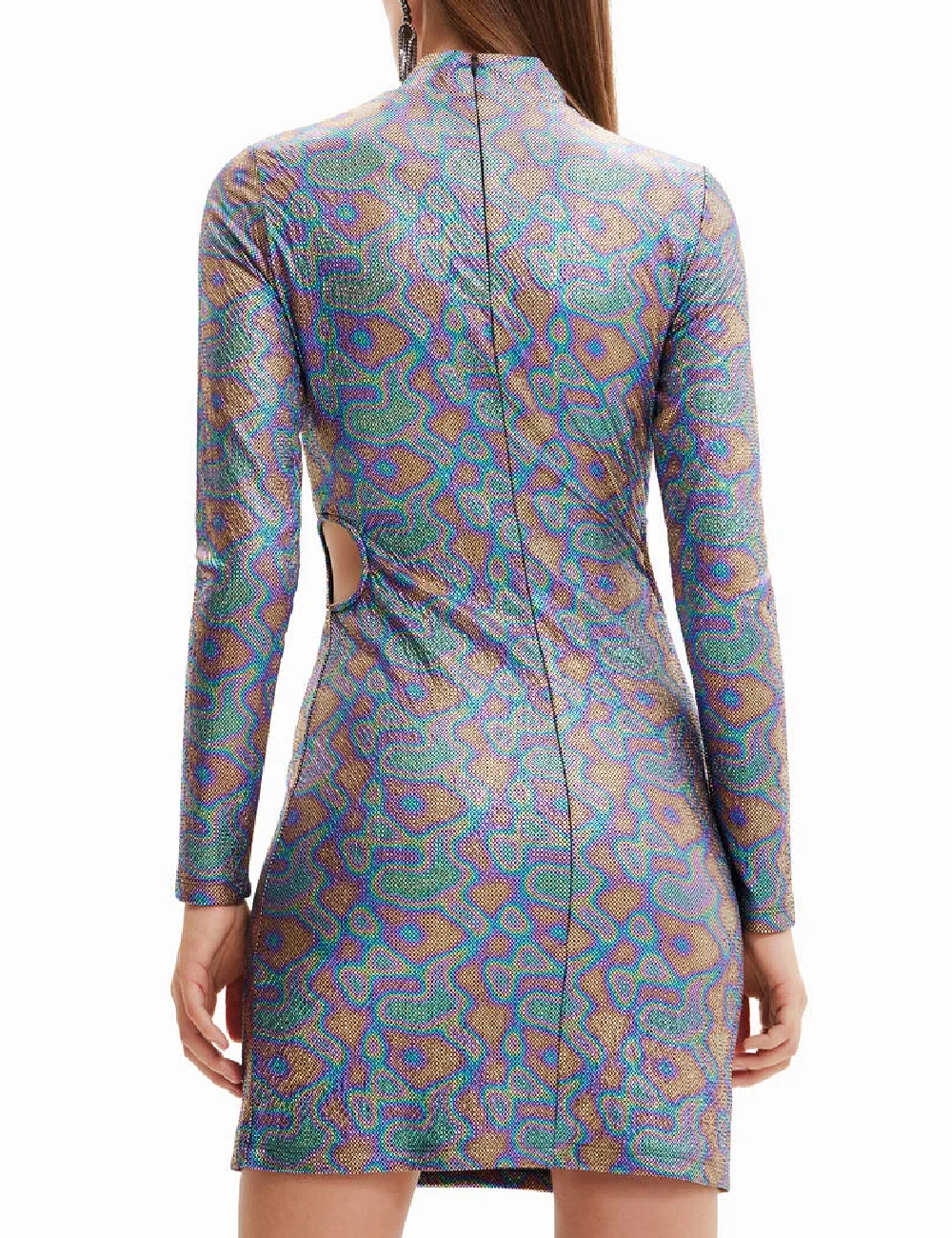 Rochie scurta Desigual, mix culori - 1 | YEO