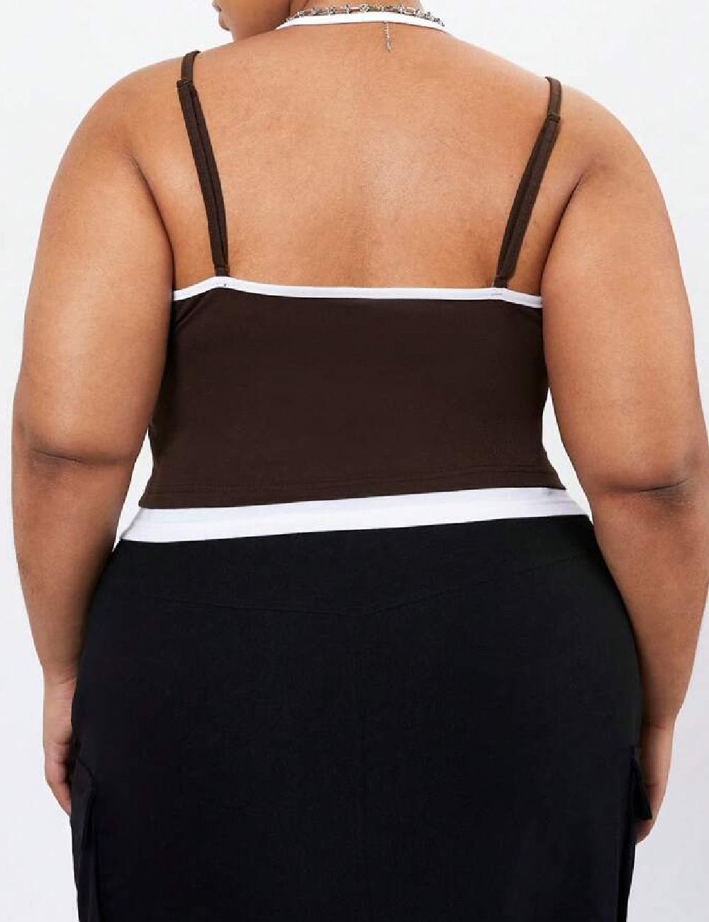 Top Forever 21 Curve, maro - 1 | YEO