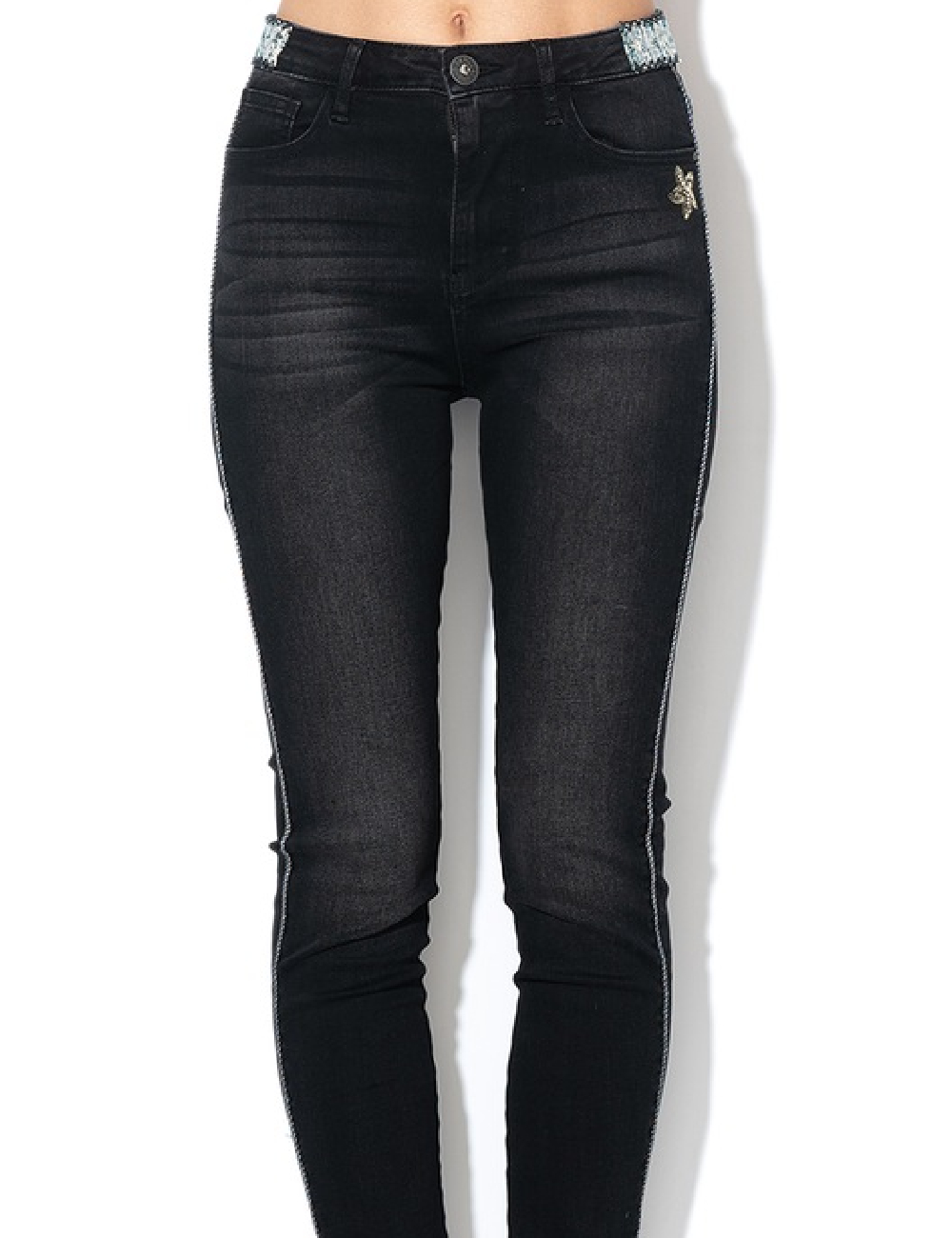 Blugi Desigual, negru - 1 | YEO