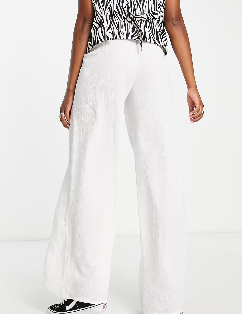 Pantaloni Top Shop, alb - 1 | YEO