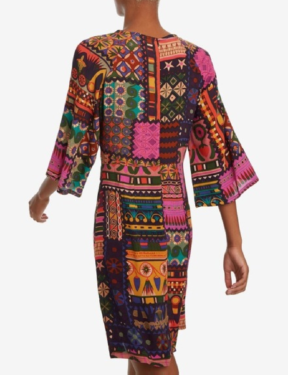 Rochie scurta Desigual, mix culori - 1 | YEO