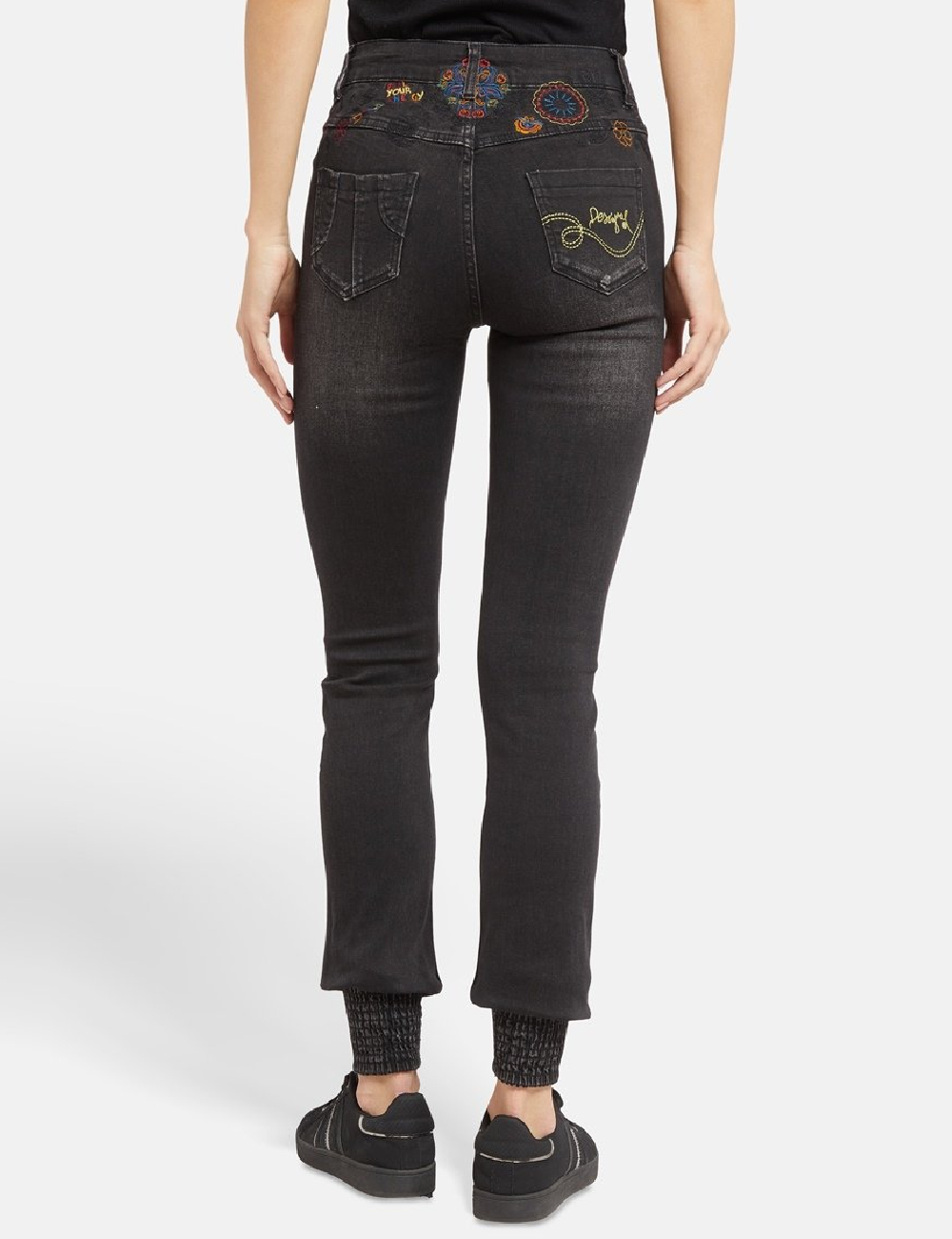 Blugi Desigual, negru - 1 | YEO