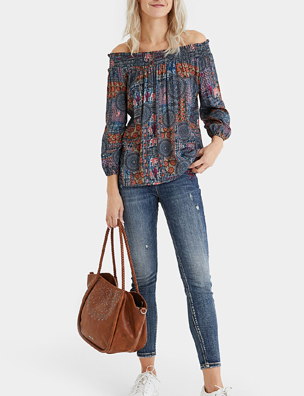 Bluza Desigual, mix culori - 1 | YEO