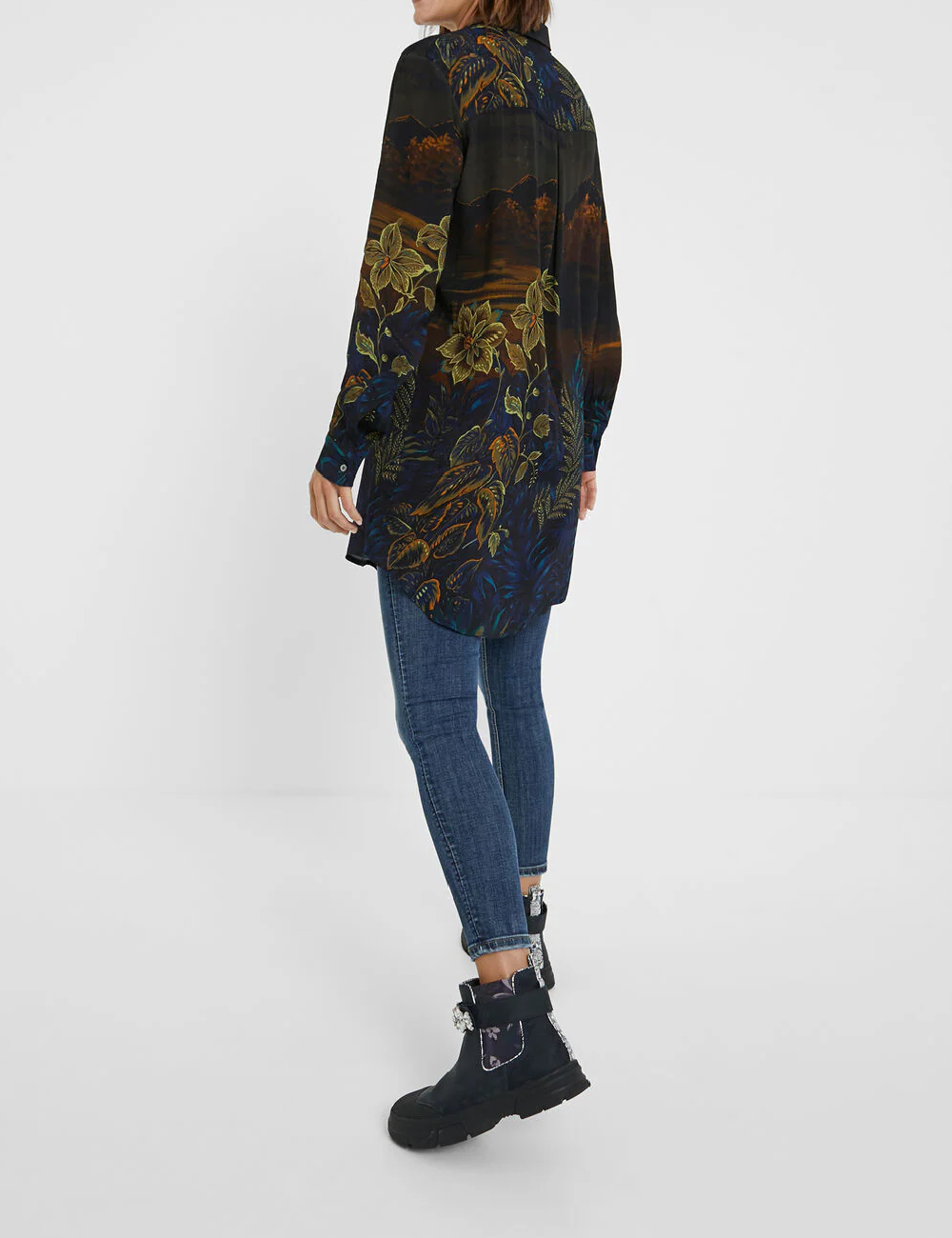 Camasa Desigual, mix culori - 1 | YEO