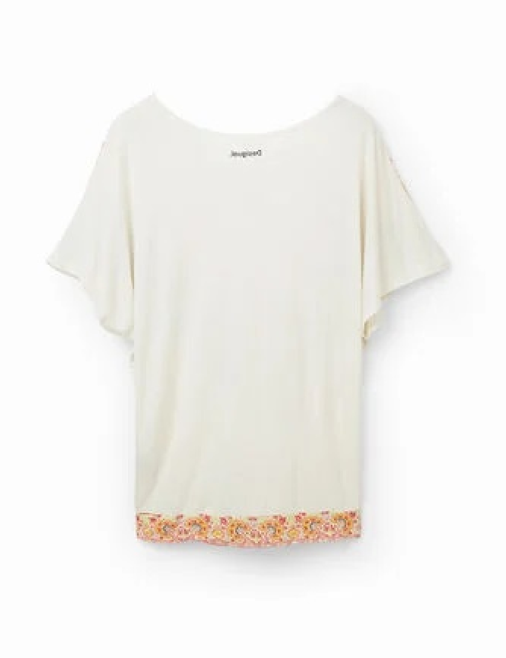 Tricou Desigual, crem - 1 | YEO