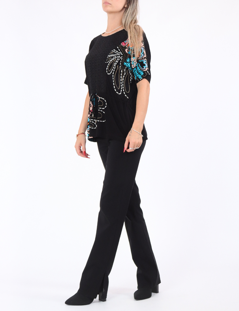 Bluza Desigual, negru - 1 | YEO