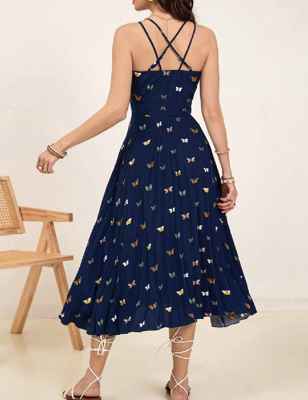 Rochie medie SHEIN, bleumarin - 1 | YEO