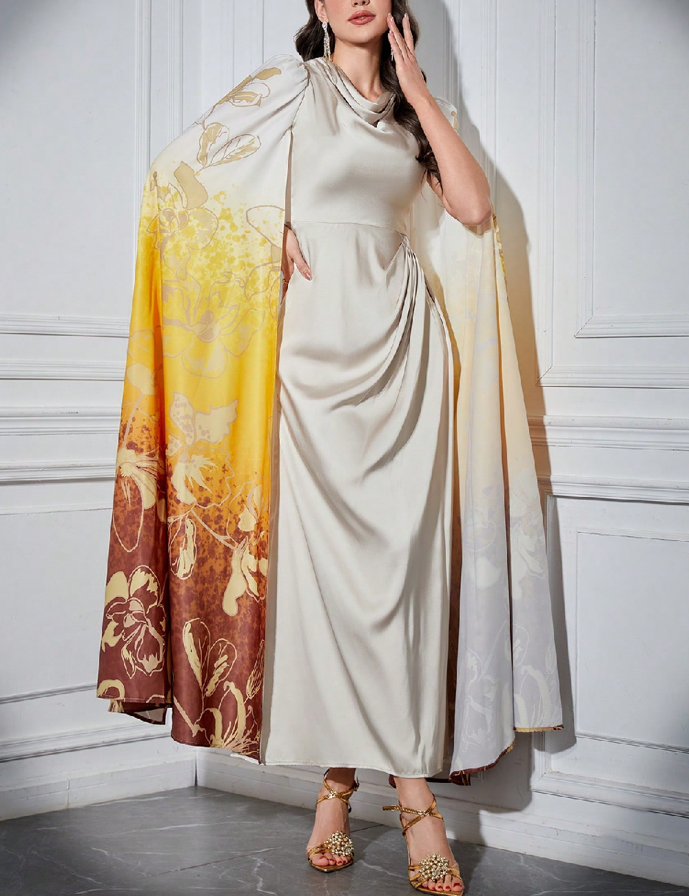 Rochie lunga SHEIN, mix culori