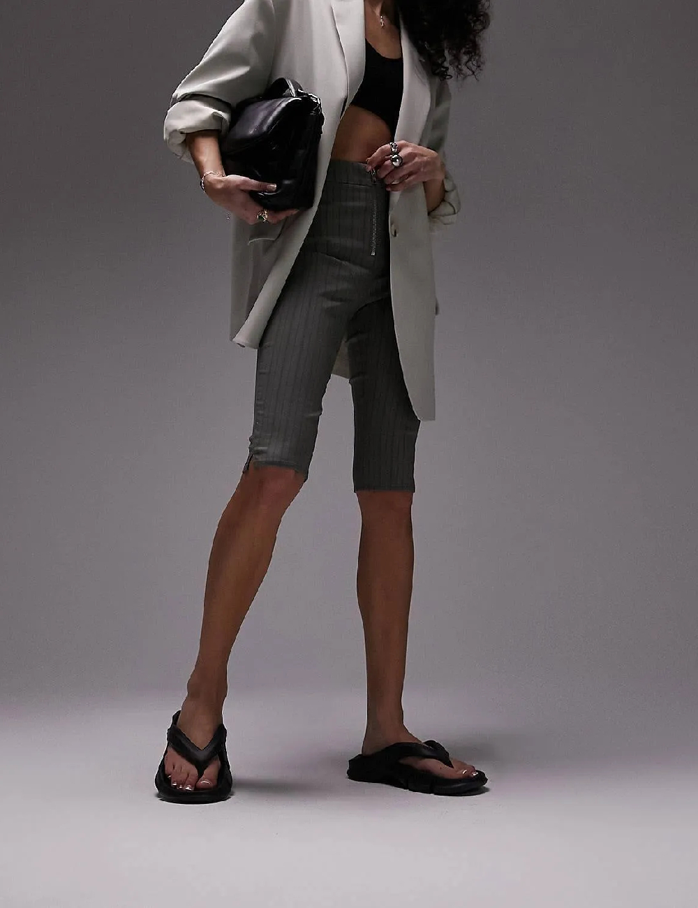 Pantaloni scurti Top Shop, verde - 1 | YEO