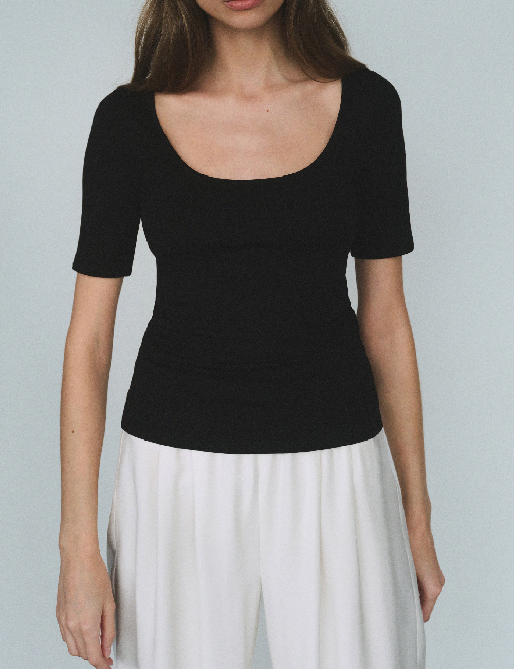 Tricou Reserved, negru
