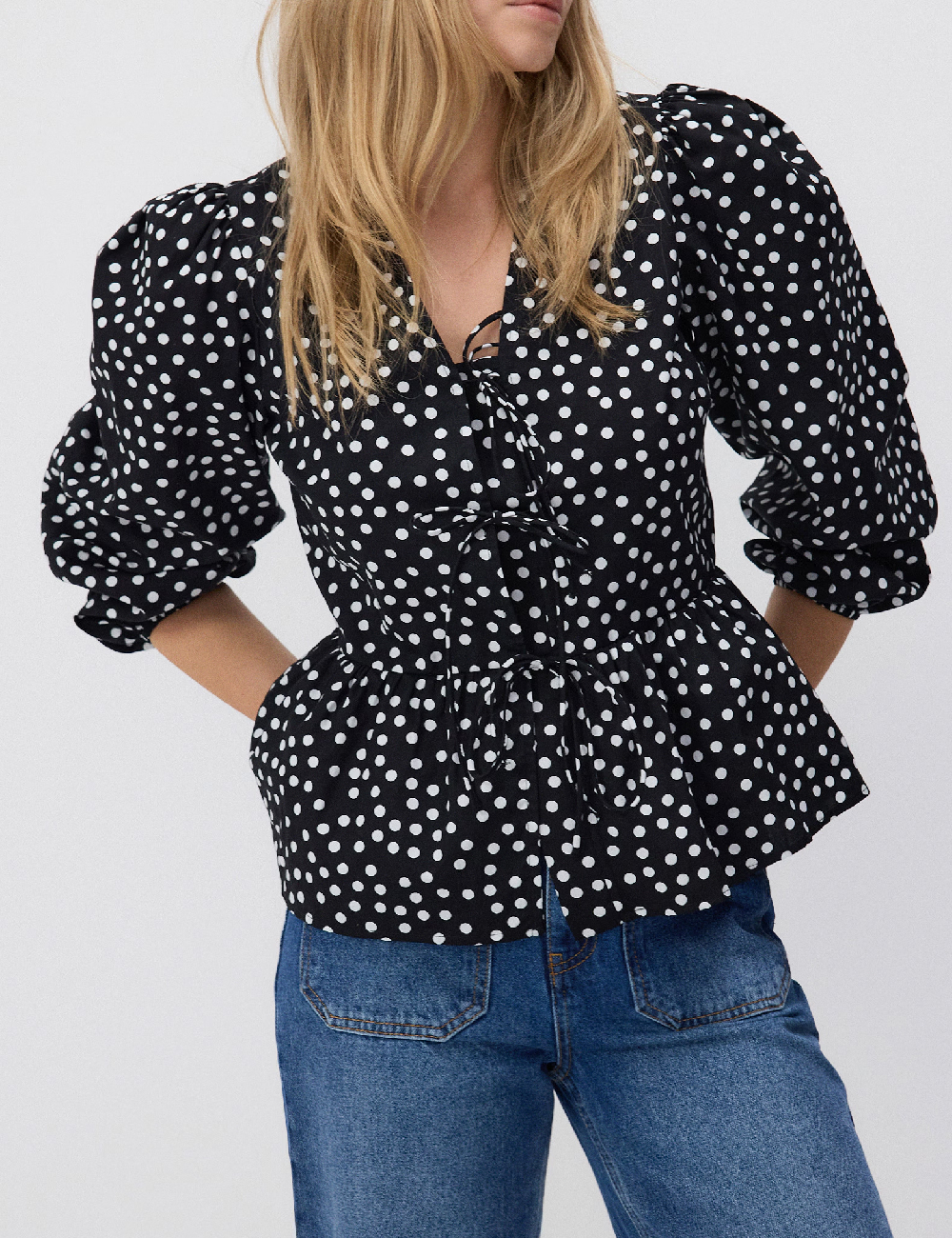 Bluza Reserved, negru