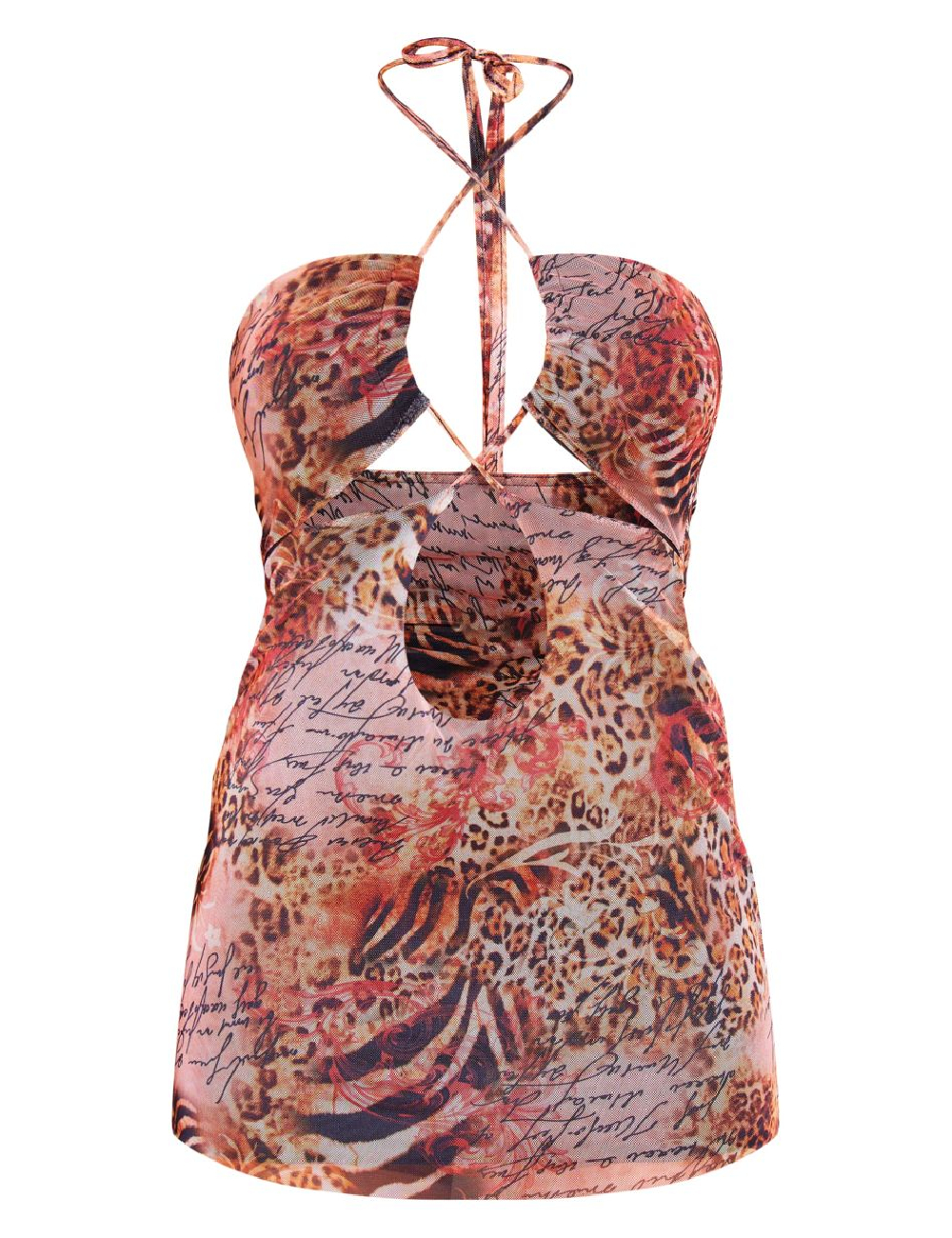 Rochie scurta PRETTYLITTLETHING, mix culori - 1 | YEO