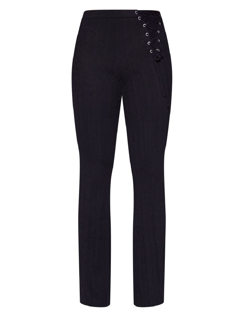 Pantaloni PRETTYLITTLETHING, negru - 1 | YEO