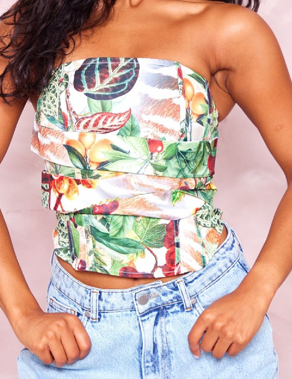 Top PRETTYLITTLETHING, mix culori - 1 | YEO