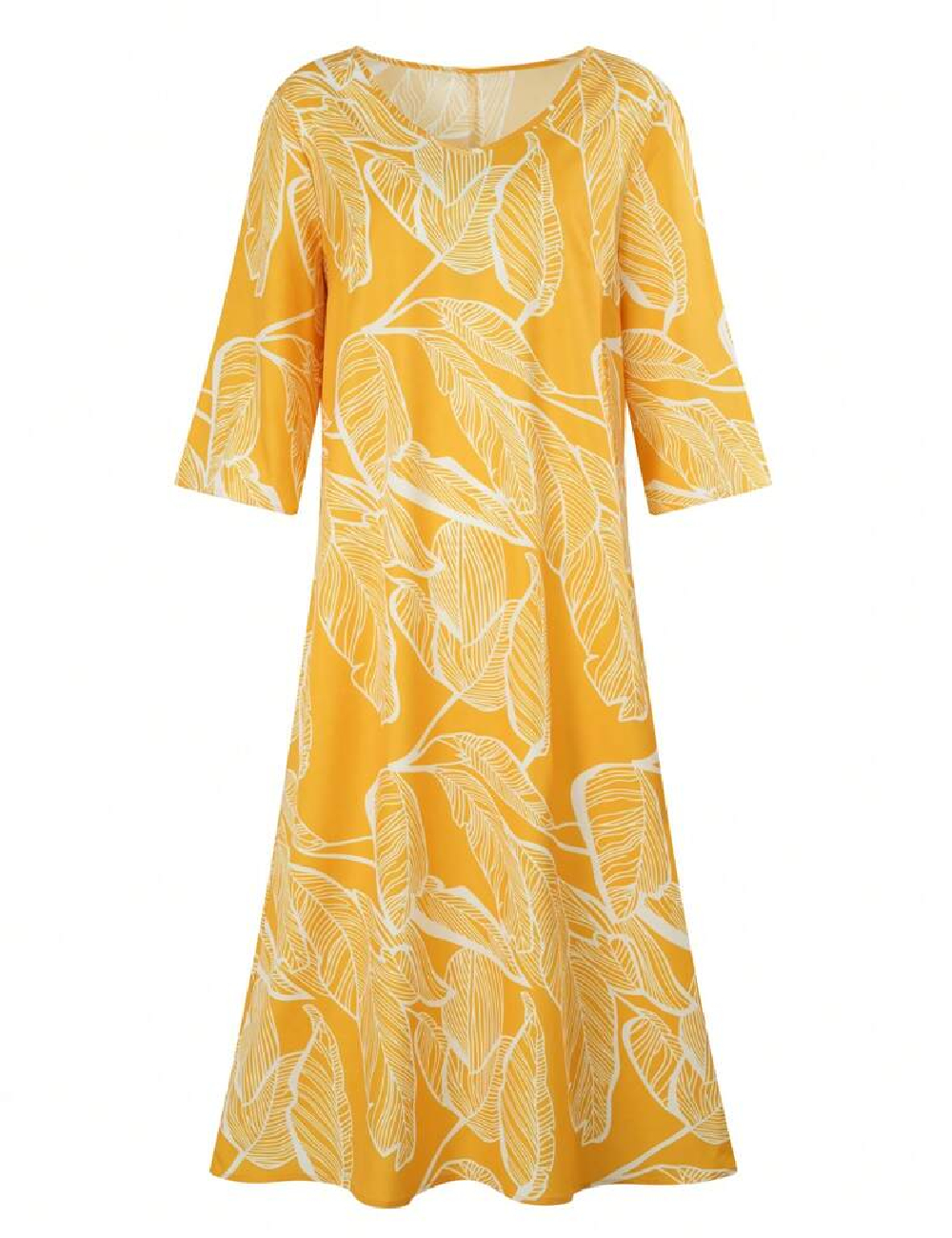 Rochie lunga SHEIN, galben