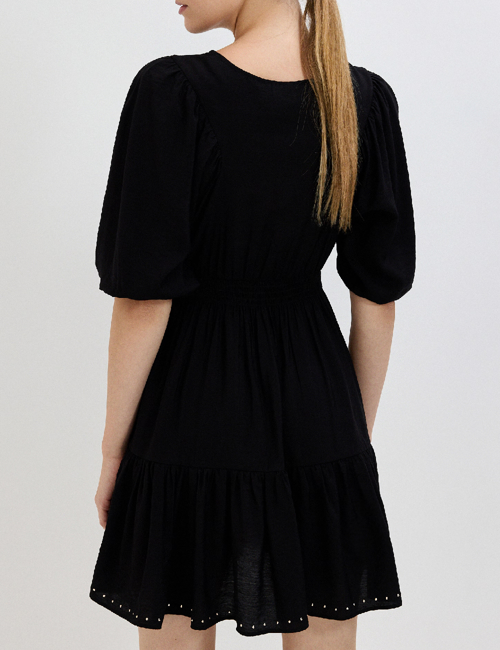 Rochie scurta Reserved, negru - 1 | YEO