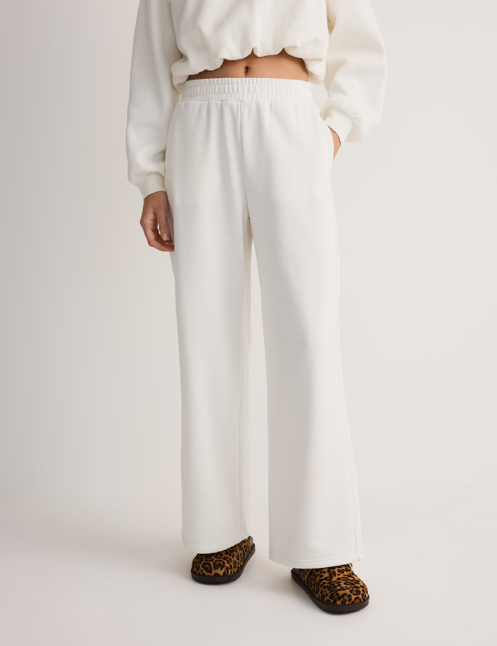 Pantaloni Reserved, alb