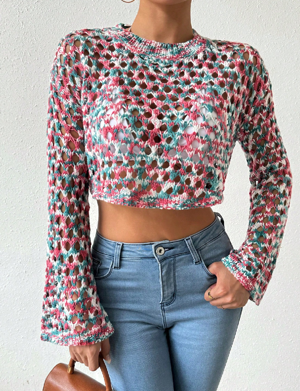 Top SHEIN, mix culori